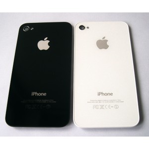 tapa trasera iphone 4 y 4s vidrio  Bs.500,oo